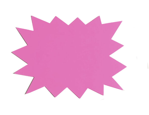 Huomio-kartonki pink 10 kpl